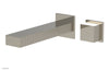 STRIA - Single Handle Wall Lavatory Set - Cube Handle 291-19
