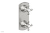 HEX TRADITIONAL 1/2" Thermostatic Valve with Volume Control or Diverter Cross Handles 4-099