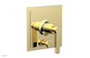 HEX MODERN Pressure Balance Shower Plate with Diverter and Handle Trim Set 4-102
