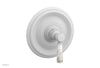 HEX TRADITIONAL Shower Trim with Marble Lever Handle 4-156