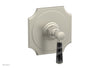 HENRI 1/2" Mini Thermostatic Shower Trim - Black Marble Handle 4-159