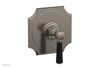 HENRI 1/2" Mini Thermostatic Shower Trim - Satin Black Handle 4-158