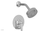 WORKS Pressure Balance Shower and Diverter Set (Less Spout), Lever Handle 4-615