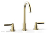 BASIC Widespread Faucet, 10 1/2" High Spout, Lever Handles D130