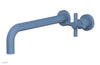 Basic 10" Single Handle Wall Lavatory Set - Cross Handle D131-16