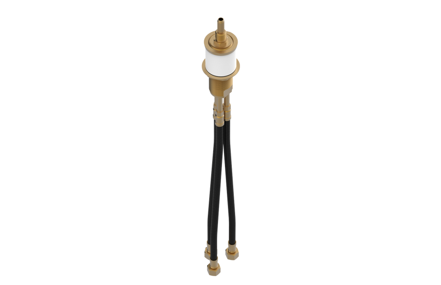 Single Handle Lav Valve w/ Flush Mount Hardware 2-580