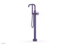 TRANSITION Tall Floor Mount Tub Filler - Cross Handle with Hand Shower 120-46-01