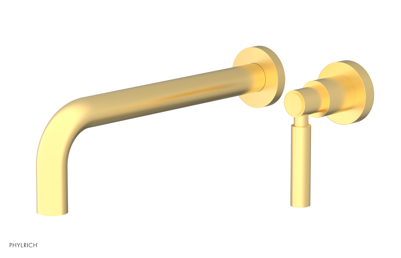 Basic 10" Single Handle Wall Lavatory Set - Lever Handle D130-16