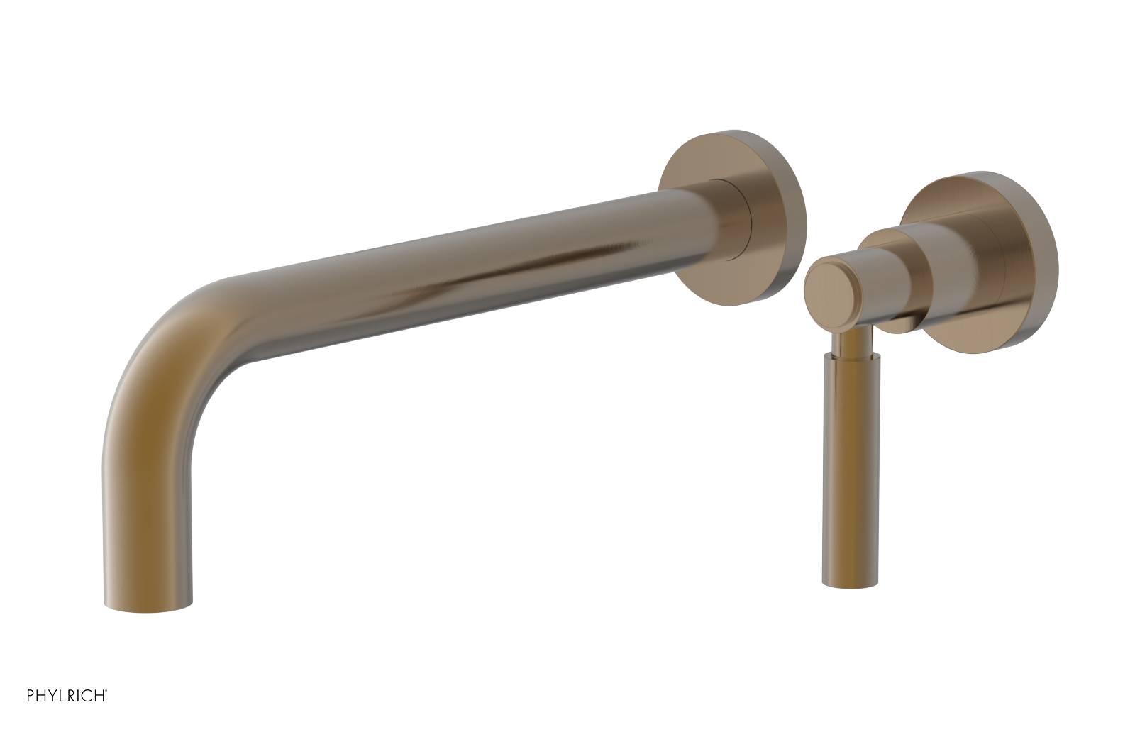 Basic 10" Single Handle Wall Lavatory Set - Lever Handle D130-16