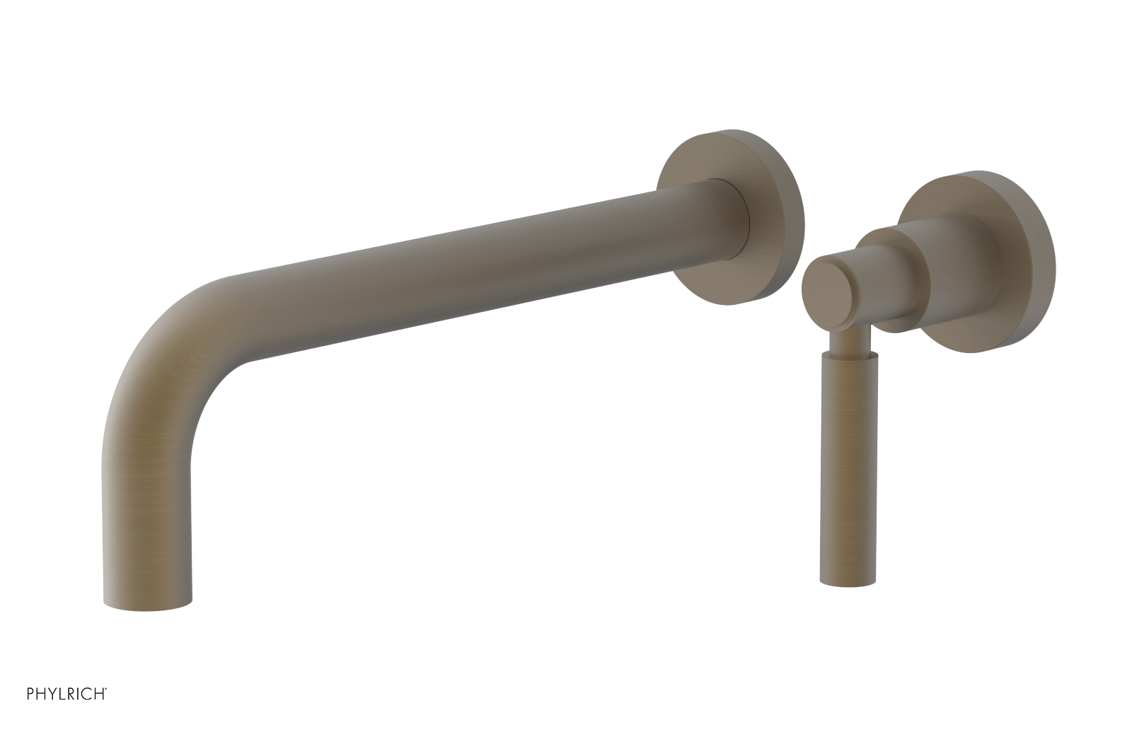 Basic 10" Single Handle Wall Lavatory Set - Lever Handle D130-16