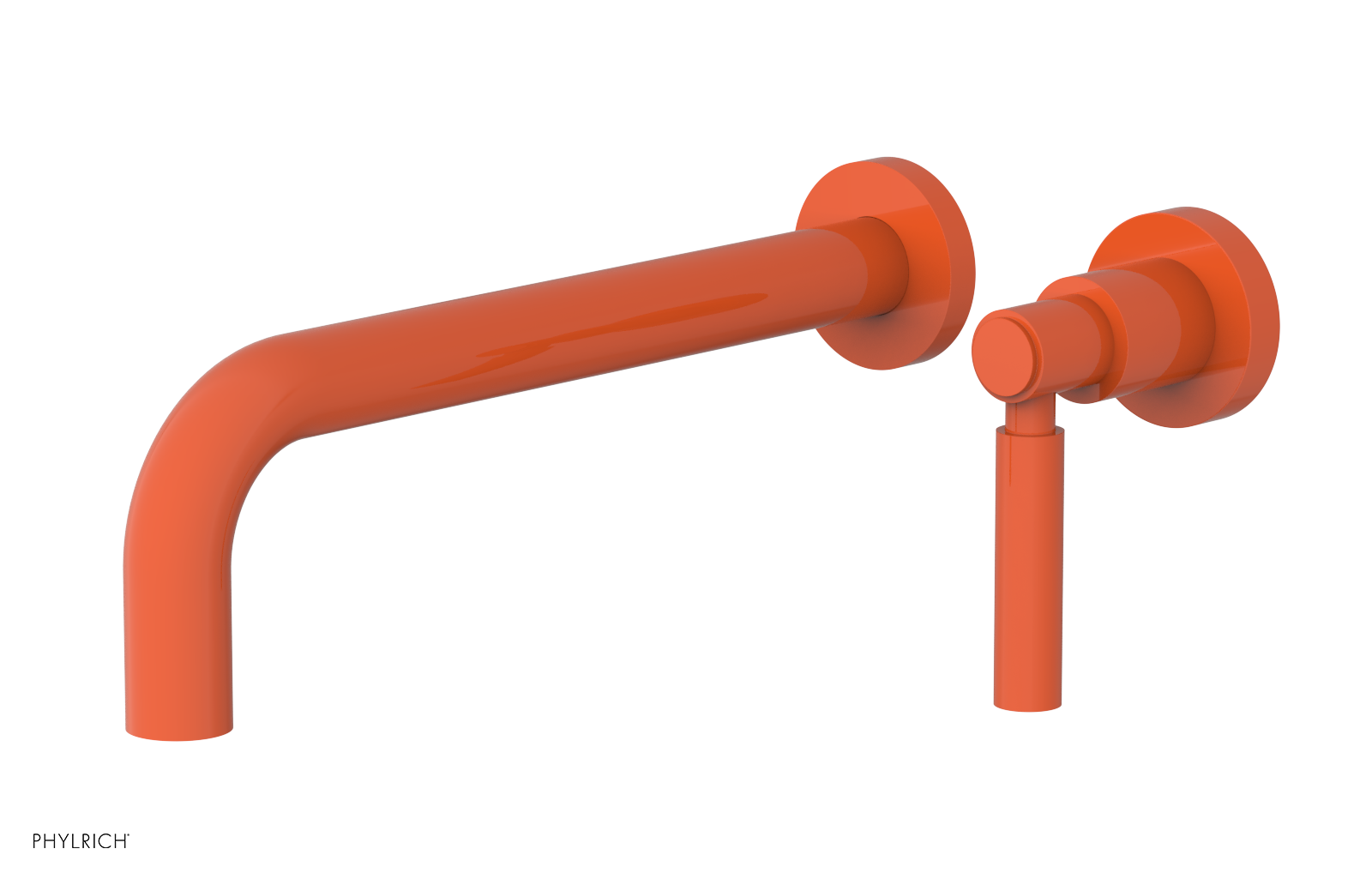 Basic 10" Single Handle Wall Lavatory Set - Lever Handle D130-16