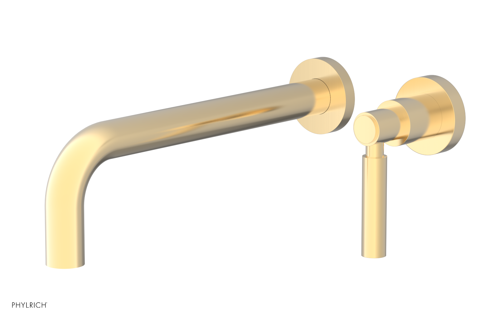 Basic 10" Single Handle Wall Lavatory Set - Lever Handle D130-16