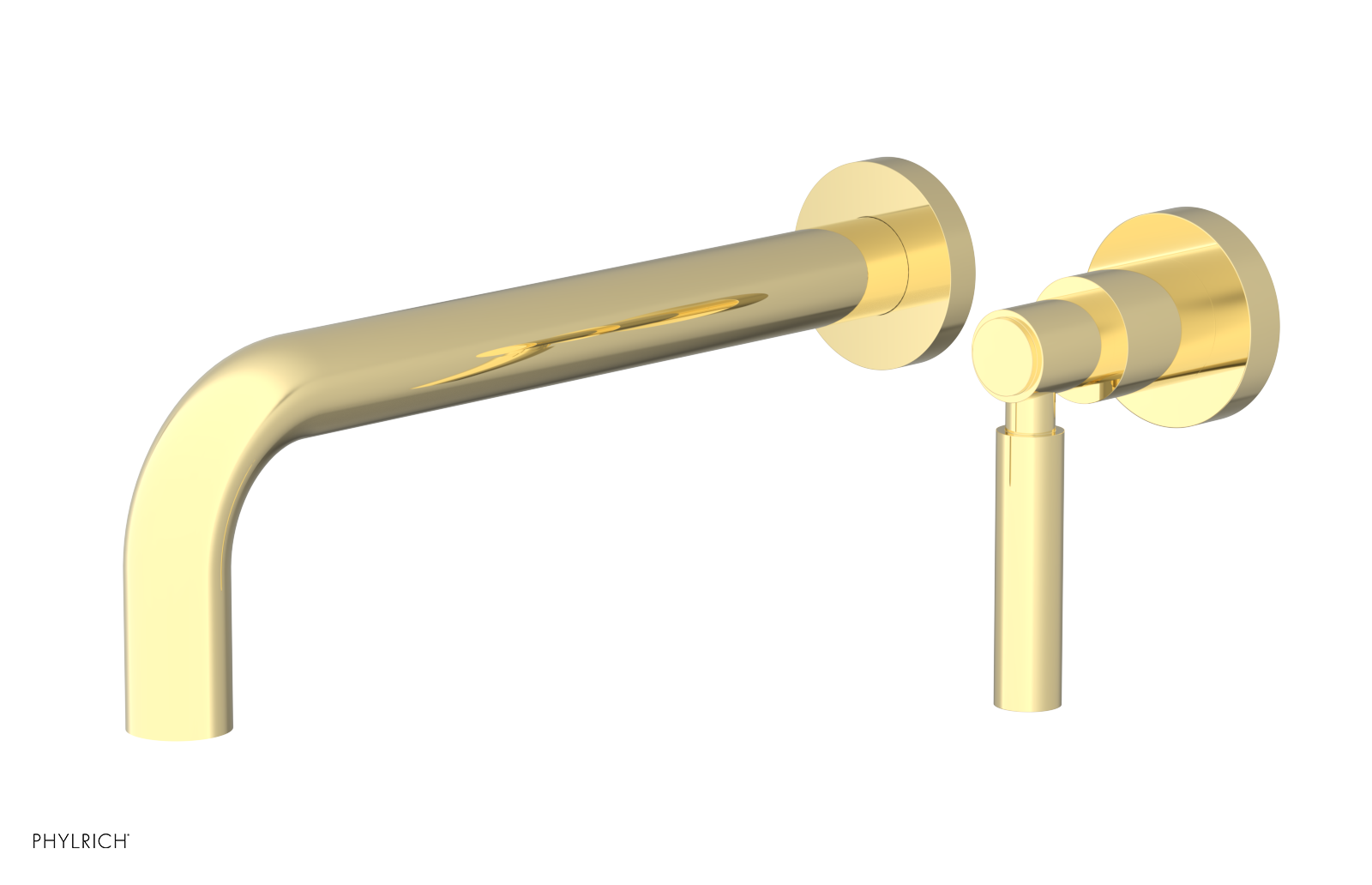 Basic 10" Single Handle Wall Lavatory Set - Lever Handle D130-16