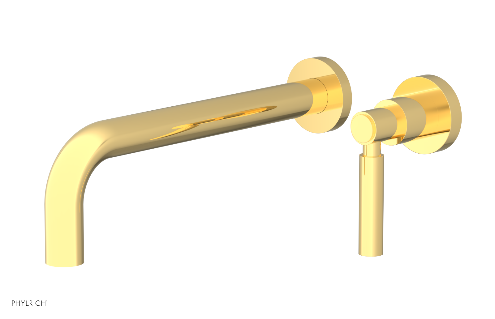 Basic 10" Single Handle Wall Lavatory Set - Lever Handle D130-16