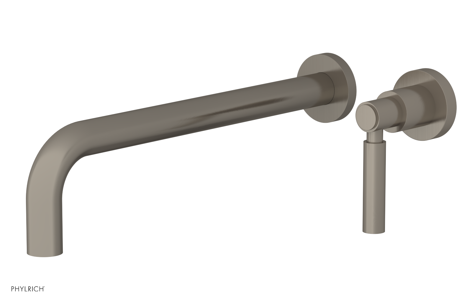 Basic 12" Single Handle Wall Lavatory Set - Lever Handle D130-17