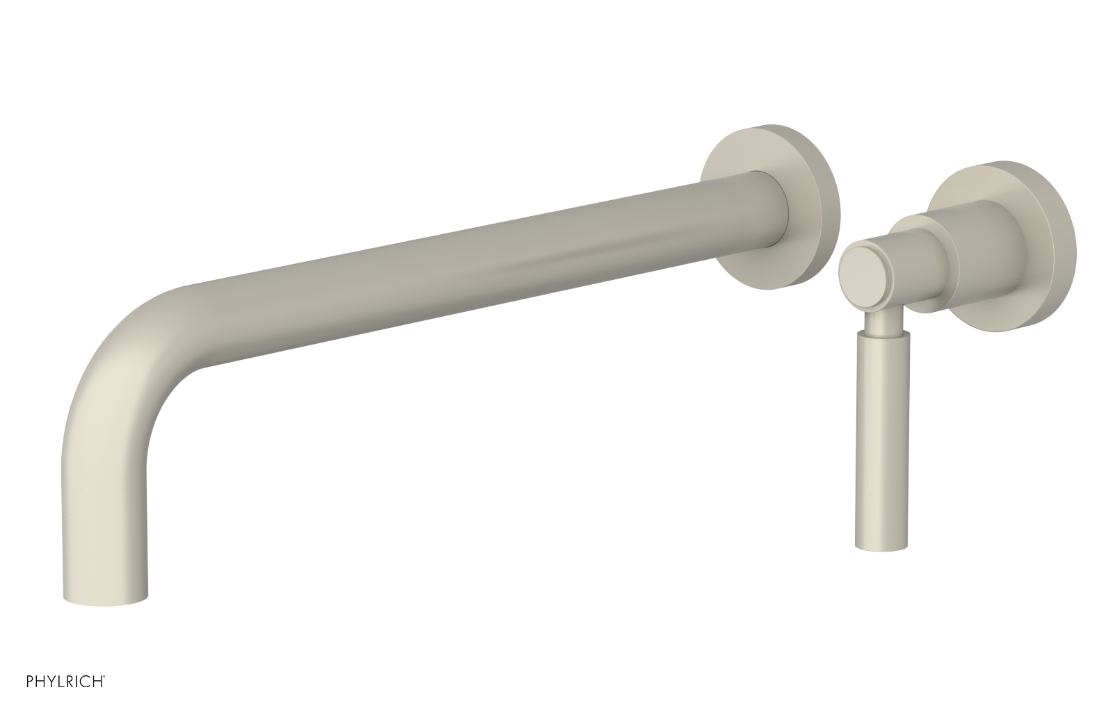 Basic 12" Single Handle Wall Lavatory Set - Lever Handle D130-17