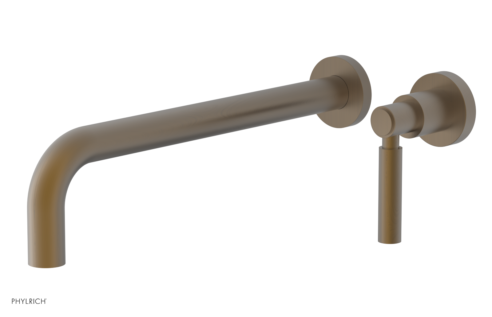 Basic 12" Single Handle Wall Lavatory Set - Lever Handle D130-17