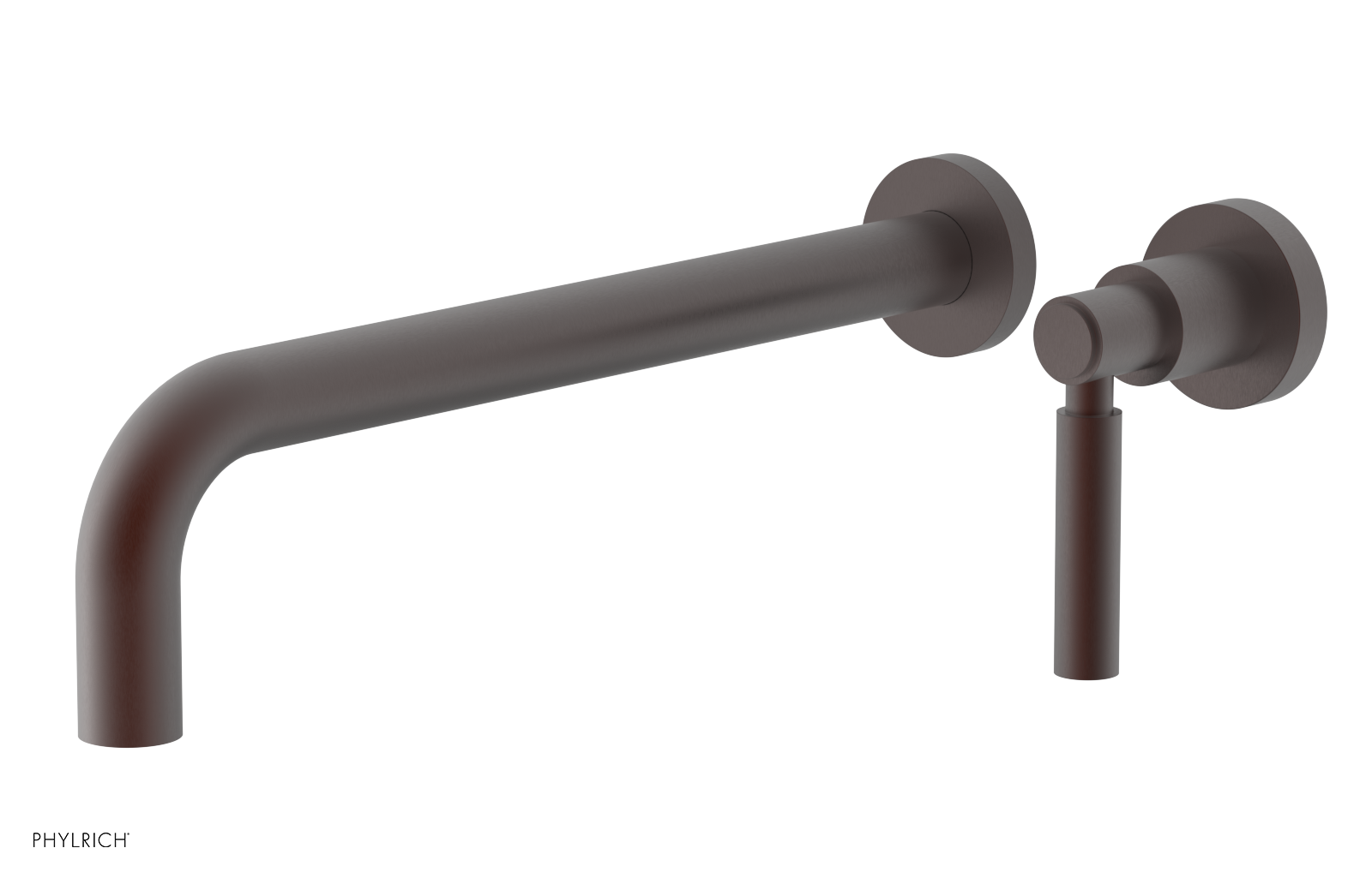 Basic 12" Single Handle Wall Lavatory Set - Lever Handle D130-17
