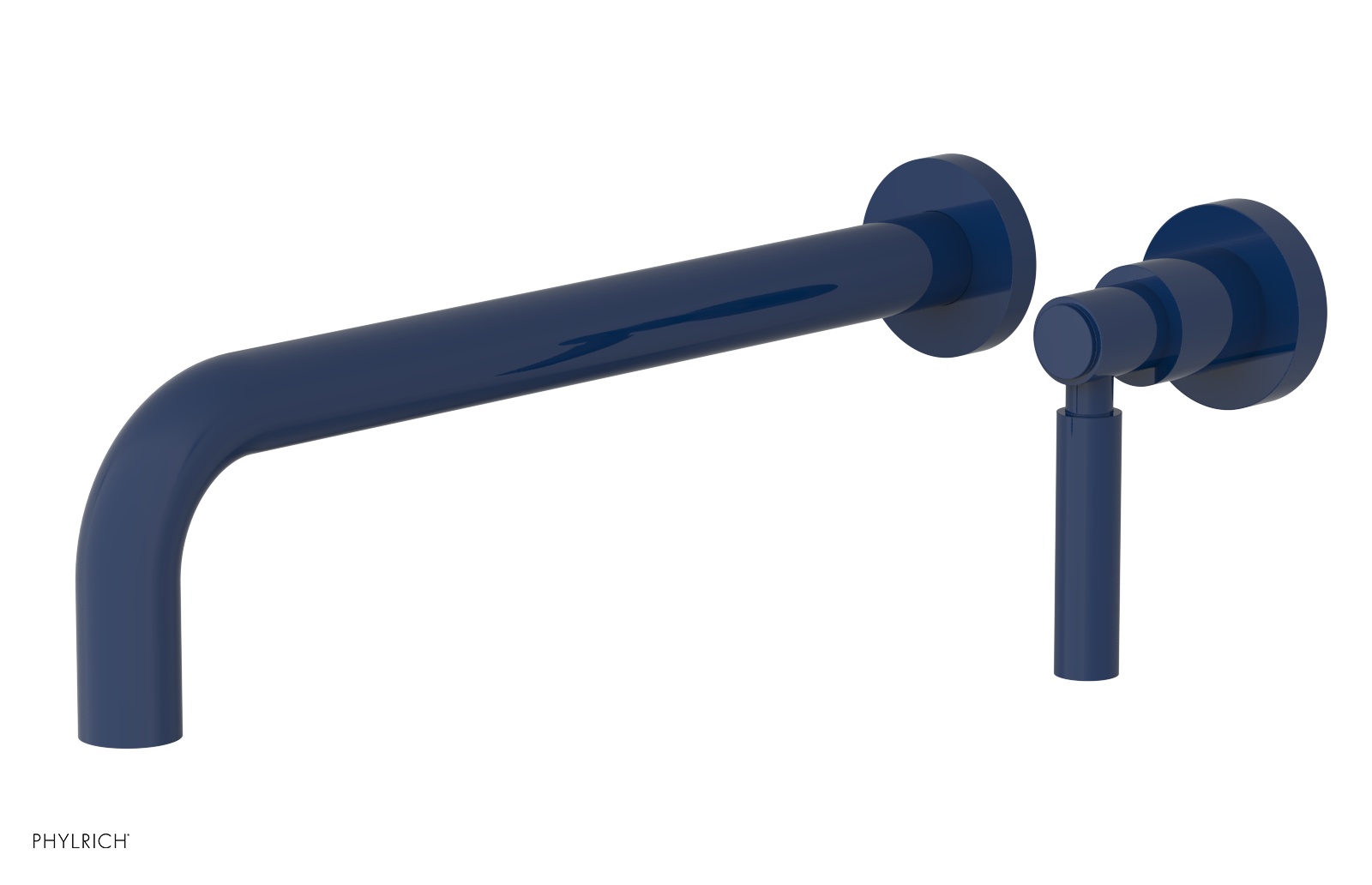 Basic 12" Single Handle Wall Lavatory Set - Lever Handle D130-17