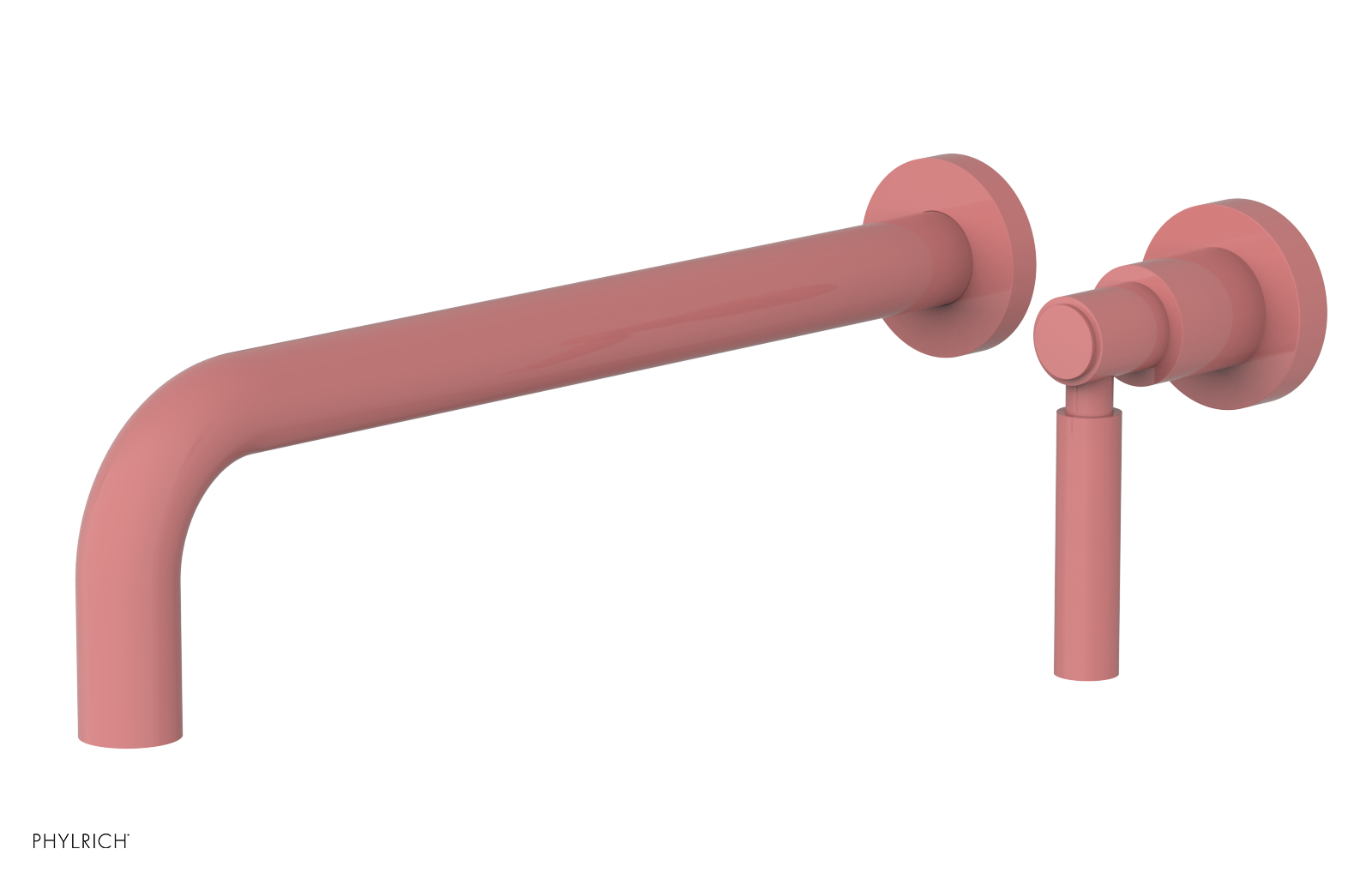 Basic 12" Single Handle Wall Lavatory Set - Lever Handle D130-17