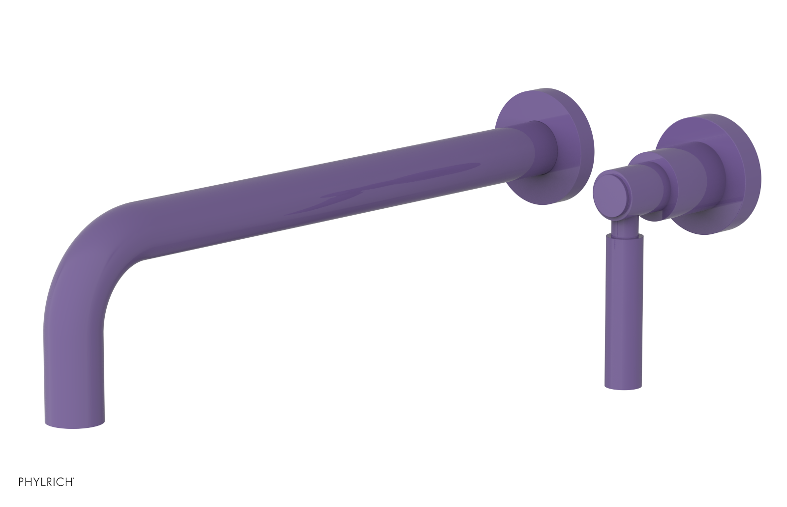 Basic 12" Single Handle Wall Lavatory Set - Lever Handle D130-17