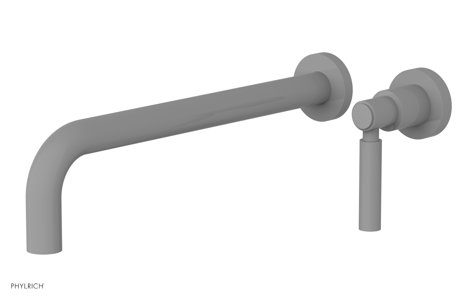 Basic 12" Single Handle Wall Lavatory Set - Lever Handle D130-17