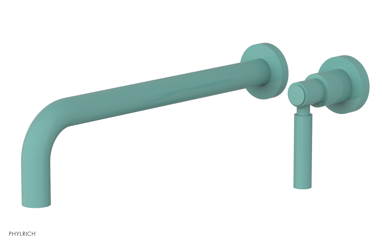 Basic 12" Single Handle Wall Lavatory Set - Lever Handle D130-17