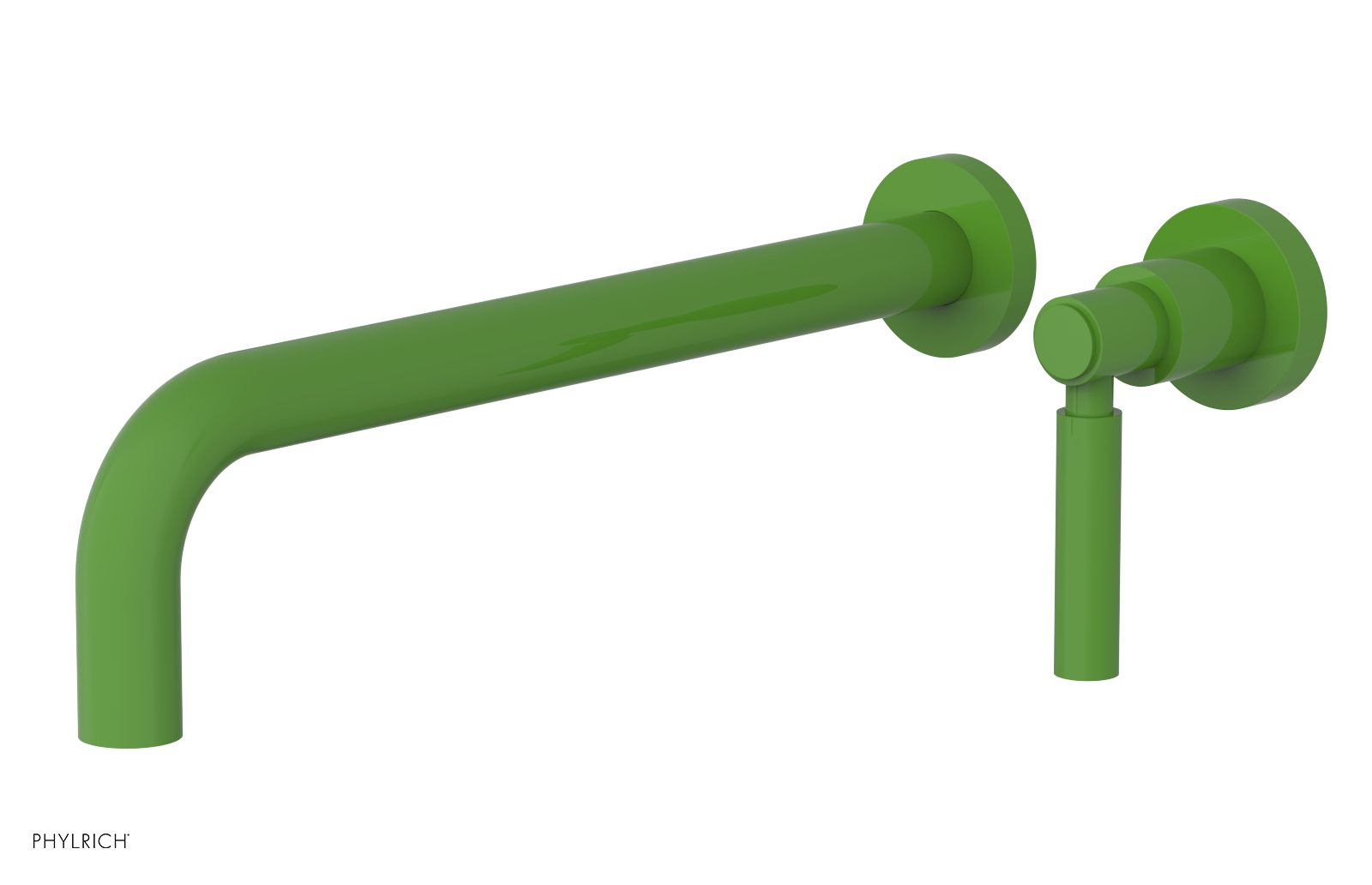 Basic 12" Single Handle Wall Lavatory Set - Lever Handle D130-17