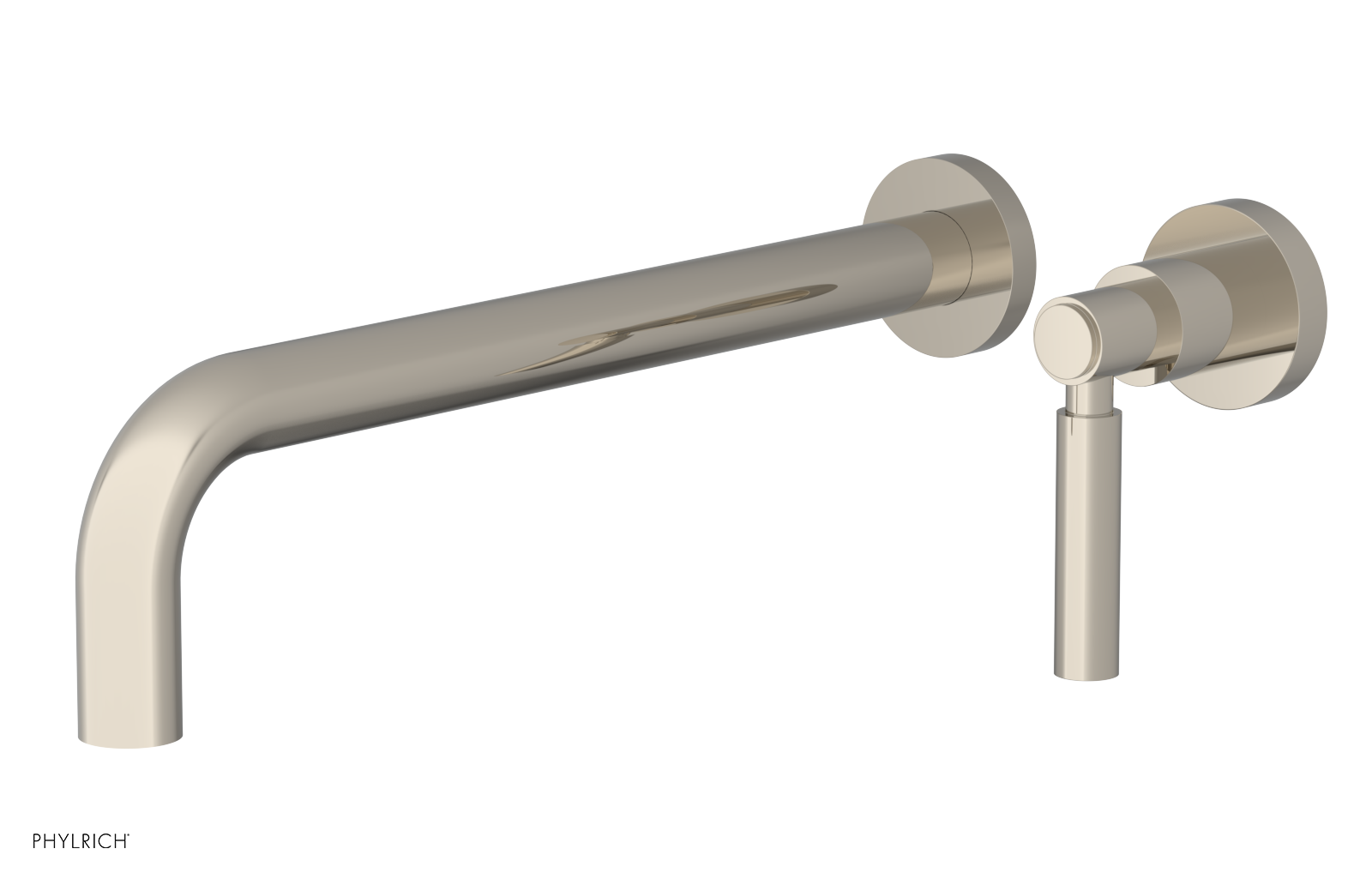 Basic 12" Single Handle Wall Lavatory Set - Lever Handle D130-17