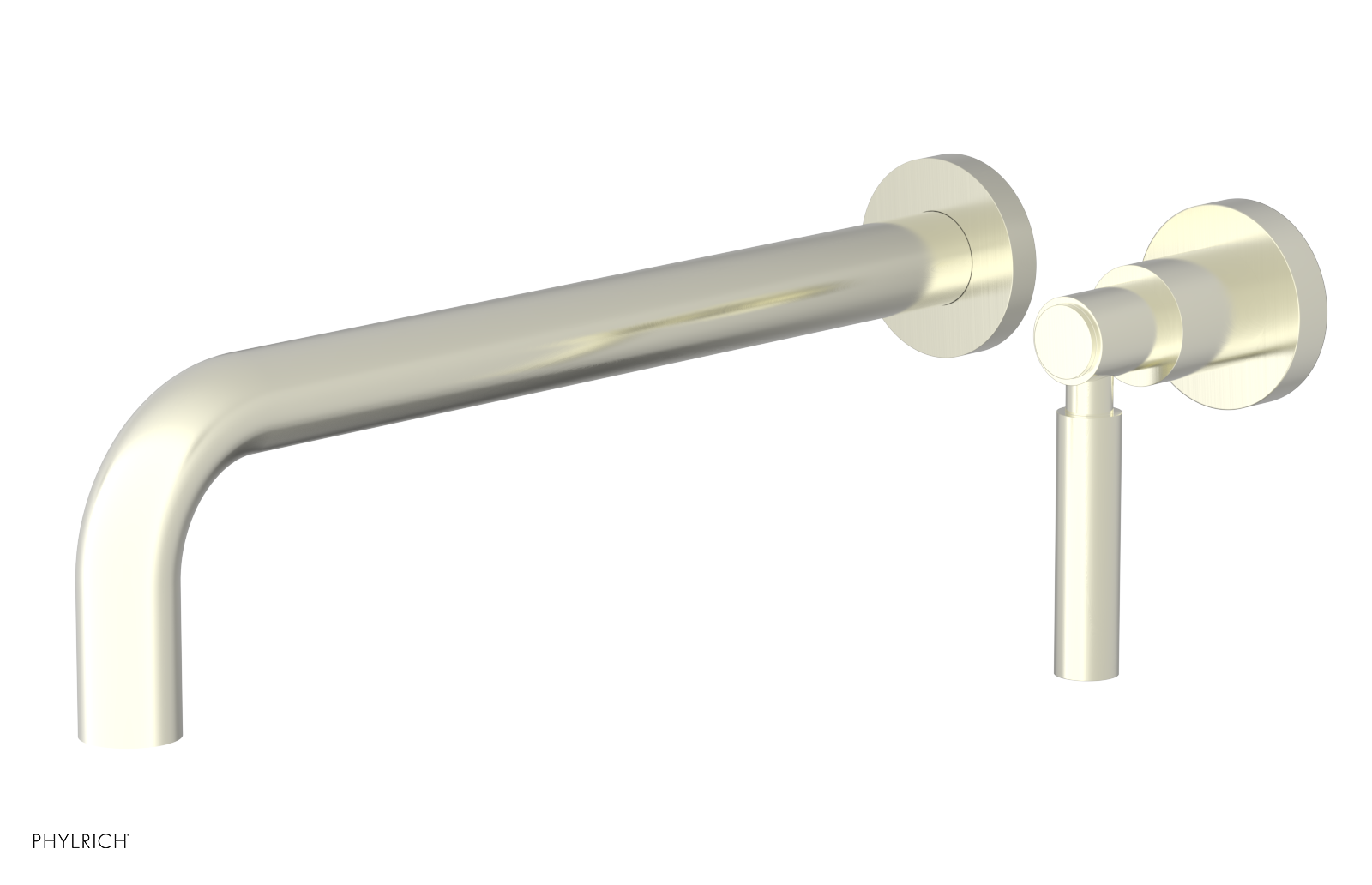 Basic 12" Single Handle Wall Lavatory Set - Lever Handle D130-17