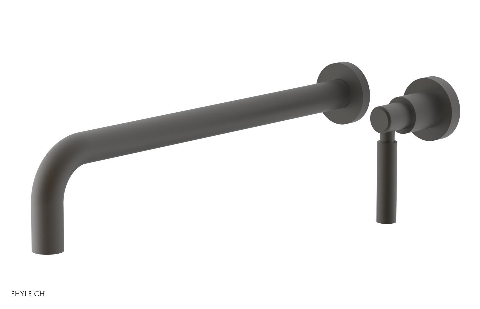Basic 14" Single Handle Wall Lavatory Set - Lever Handle D130-18