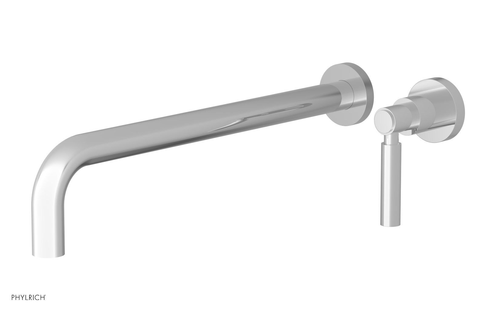 Basic 14" Single Handle Wall Lavatory Set - Lever Handle D130-18