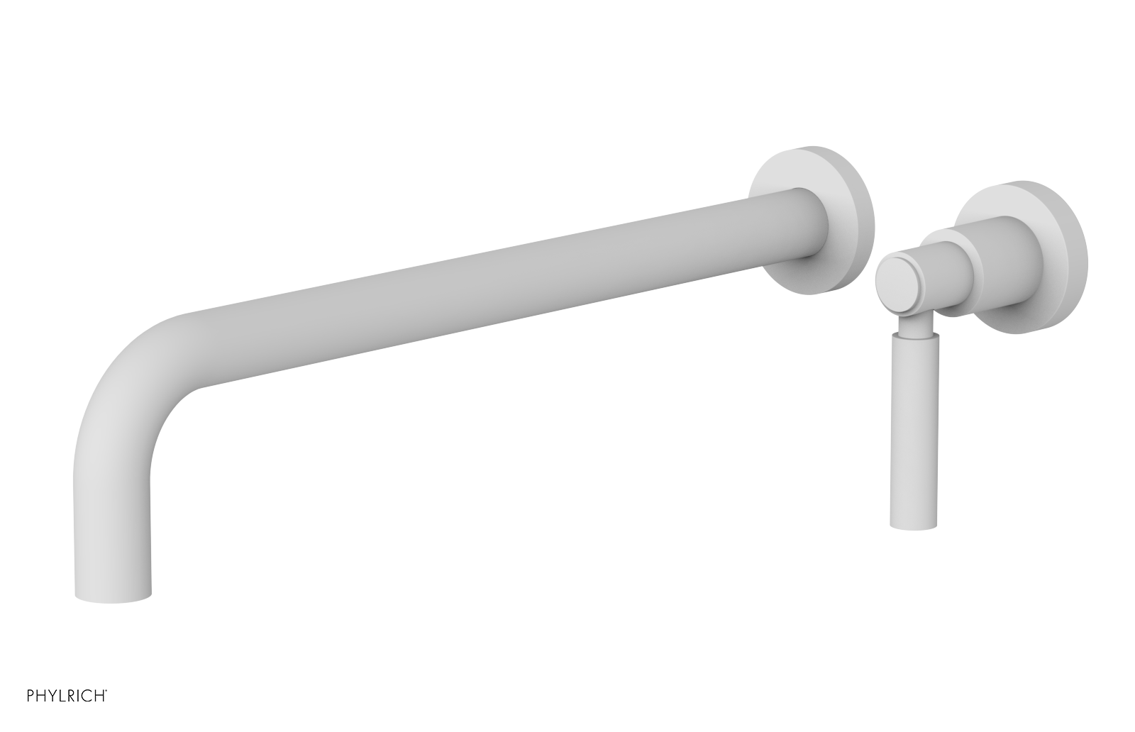 Basic 14" Single Handle Wall Lavatory Set - Lever Handle D130-18