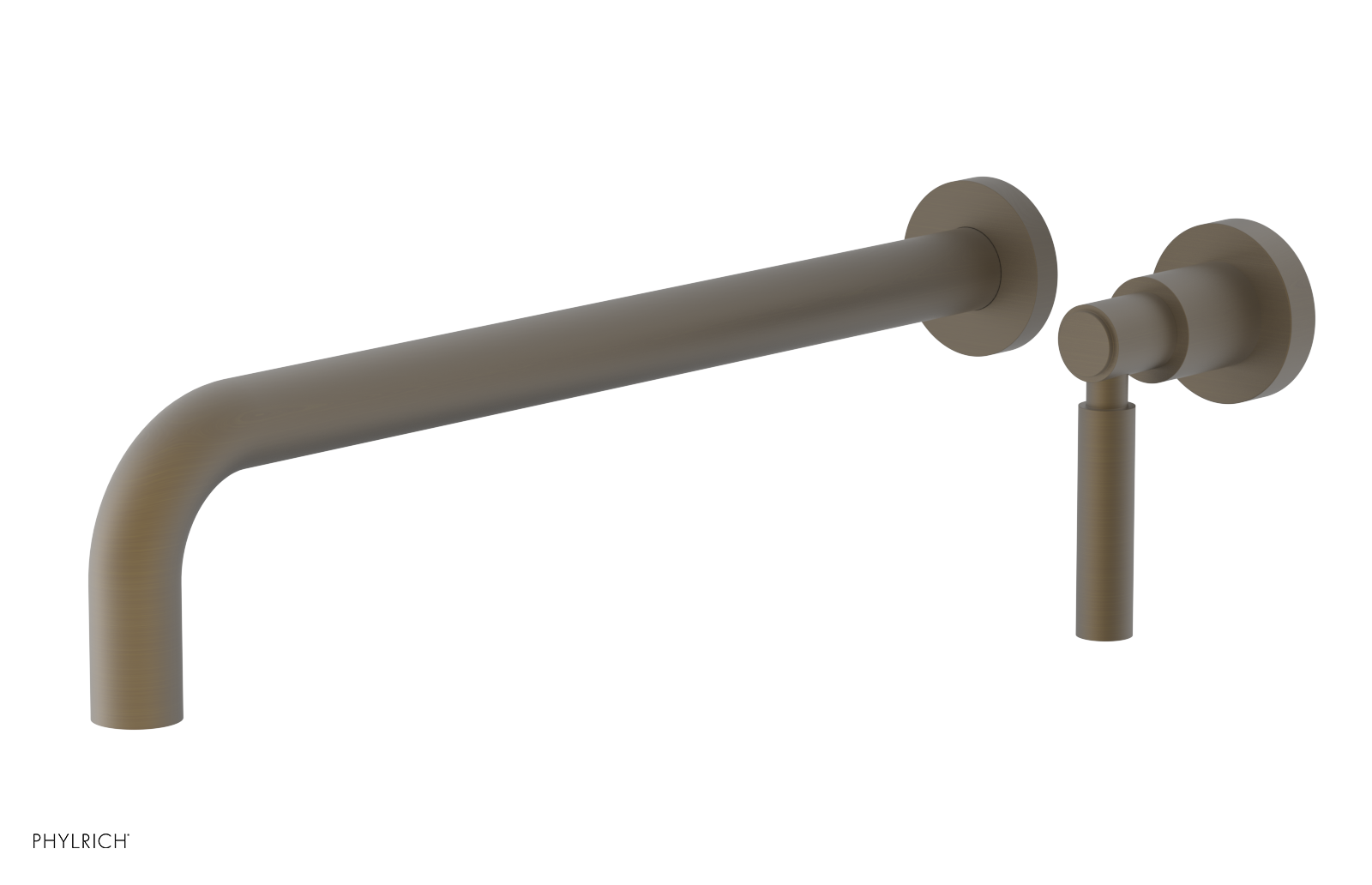 Basic 14" Single Handle Wall Lavatory Set - Lever Handle D130-18