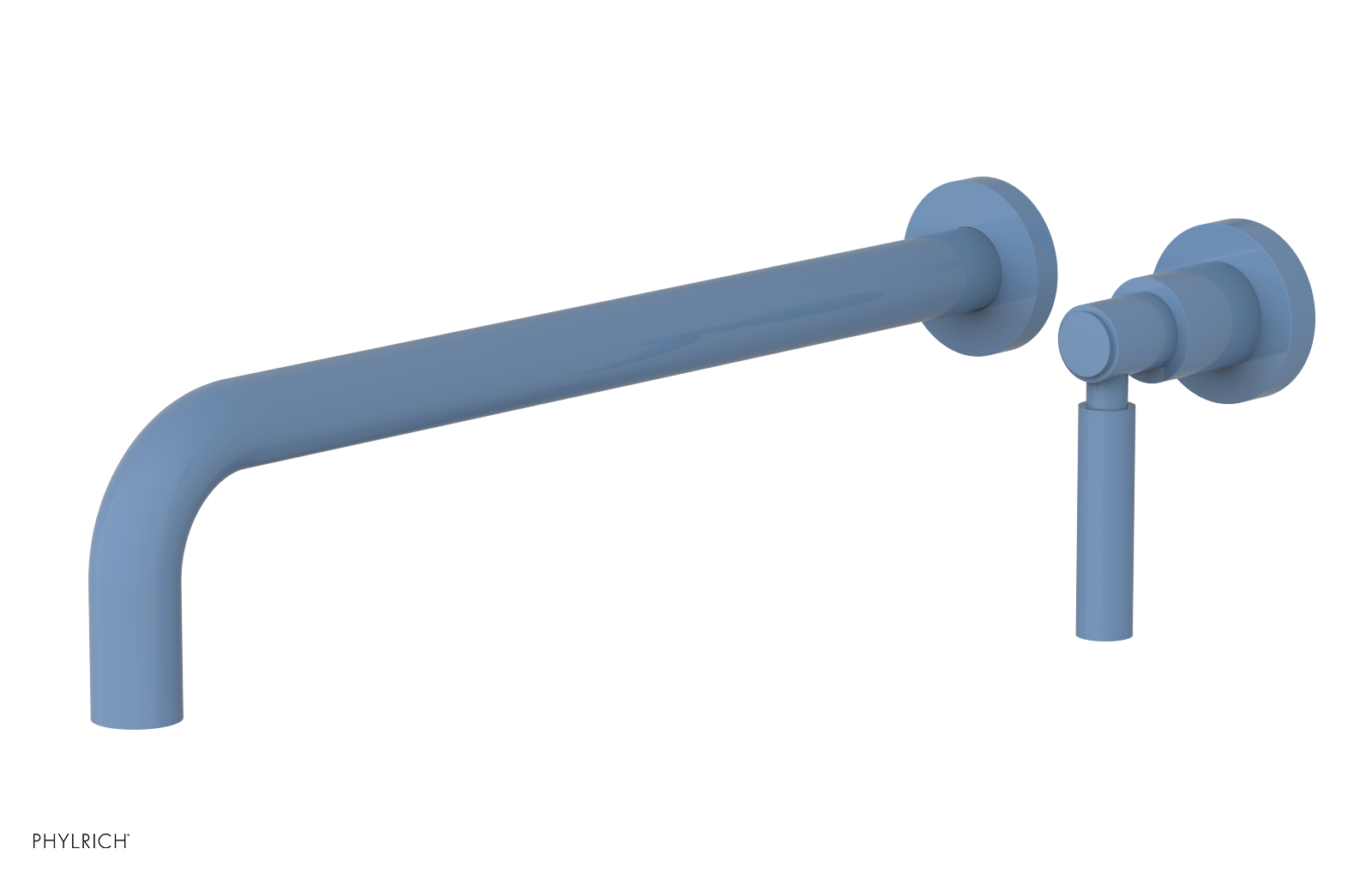 Basic 14" Single Handle Wall Lavatory Set - Lever Handle D130-18