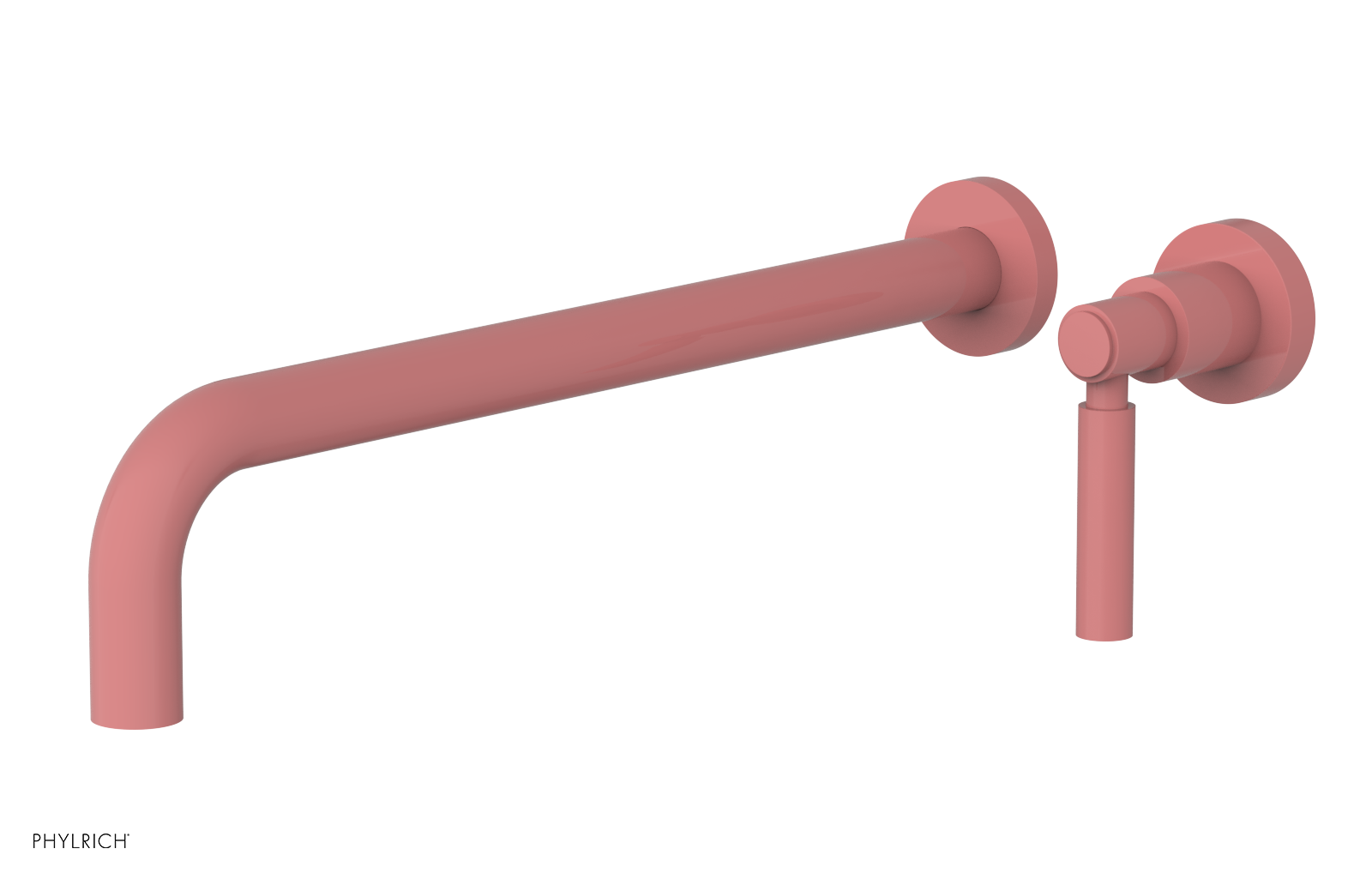 Basic 14" Single Handle Wall Lavatory Set - Lever Handle D130-18