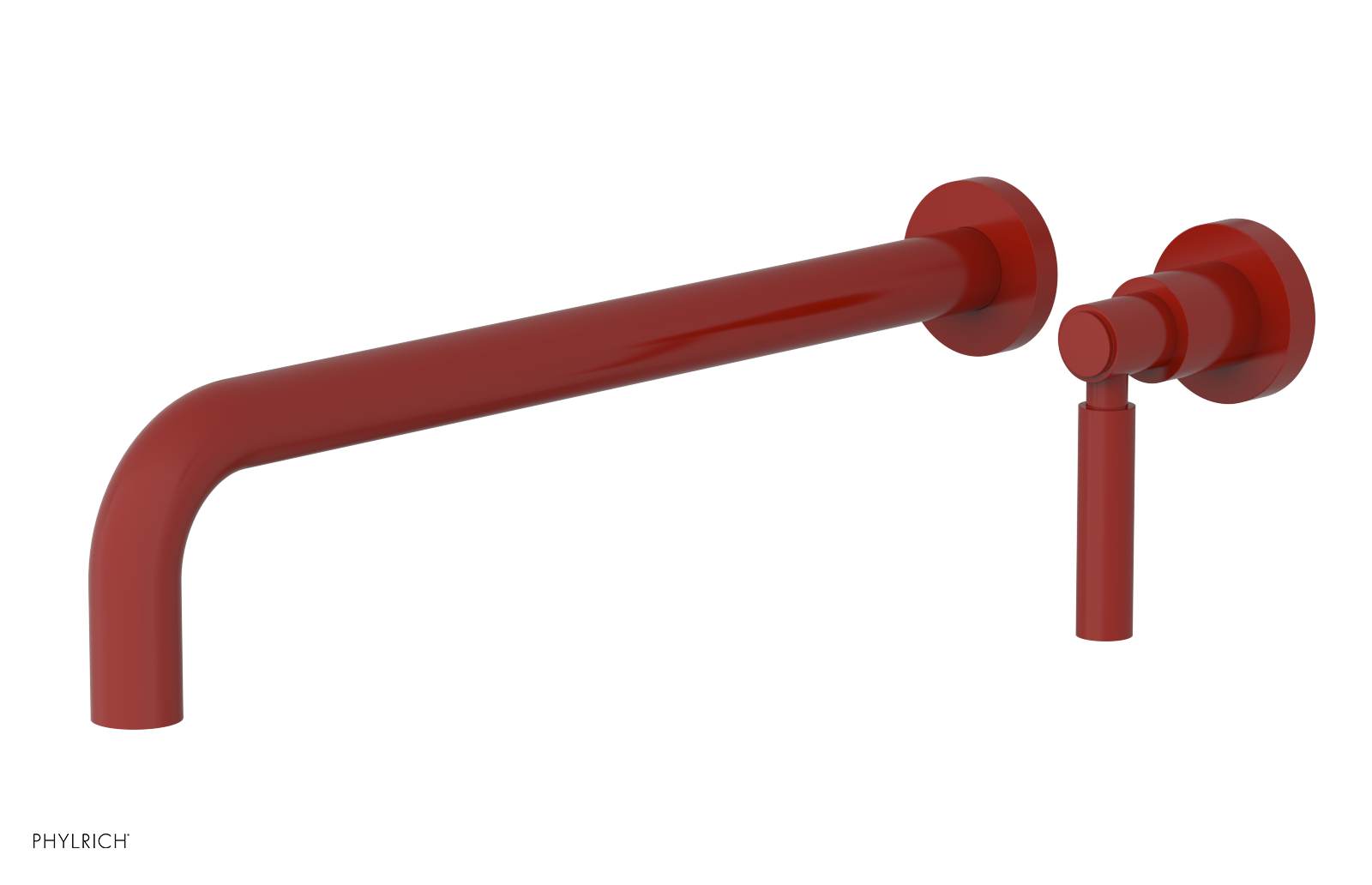 Basic 14" Single Handle Wall Lavatory Set - Lever Handle D130-18