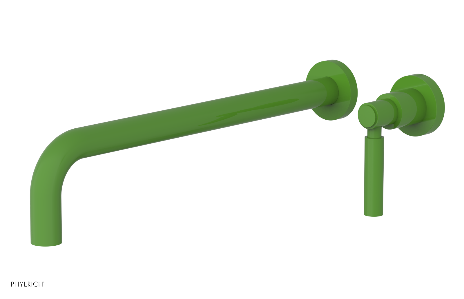 Basic 14" Single Handle Wall Lavatory Set - Lever Handle D130-18