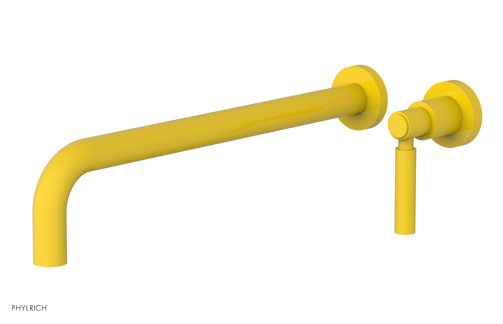 Basic 14" Single Handle Wall Lavatory Set - Lever Handle D130-18