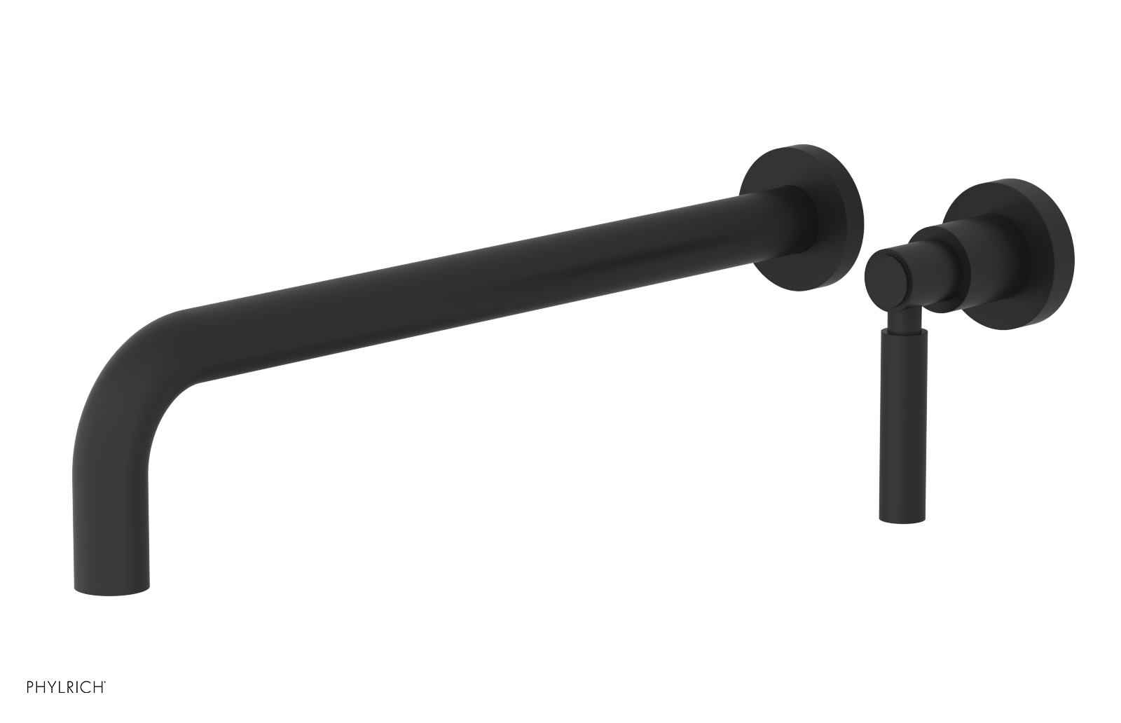Basic 14" Single Handle Wall Lavatory Set - Lever Handle D130-18