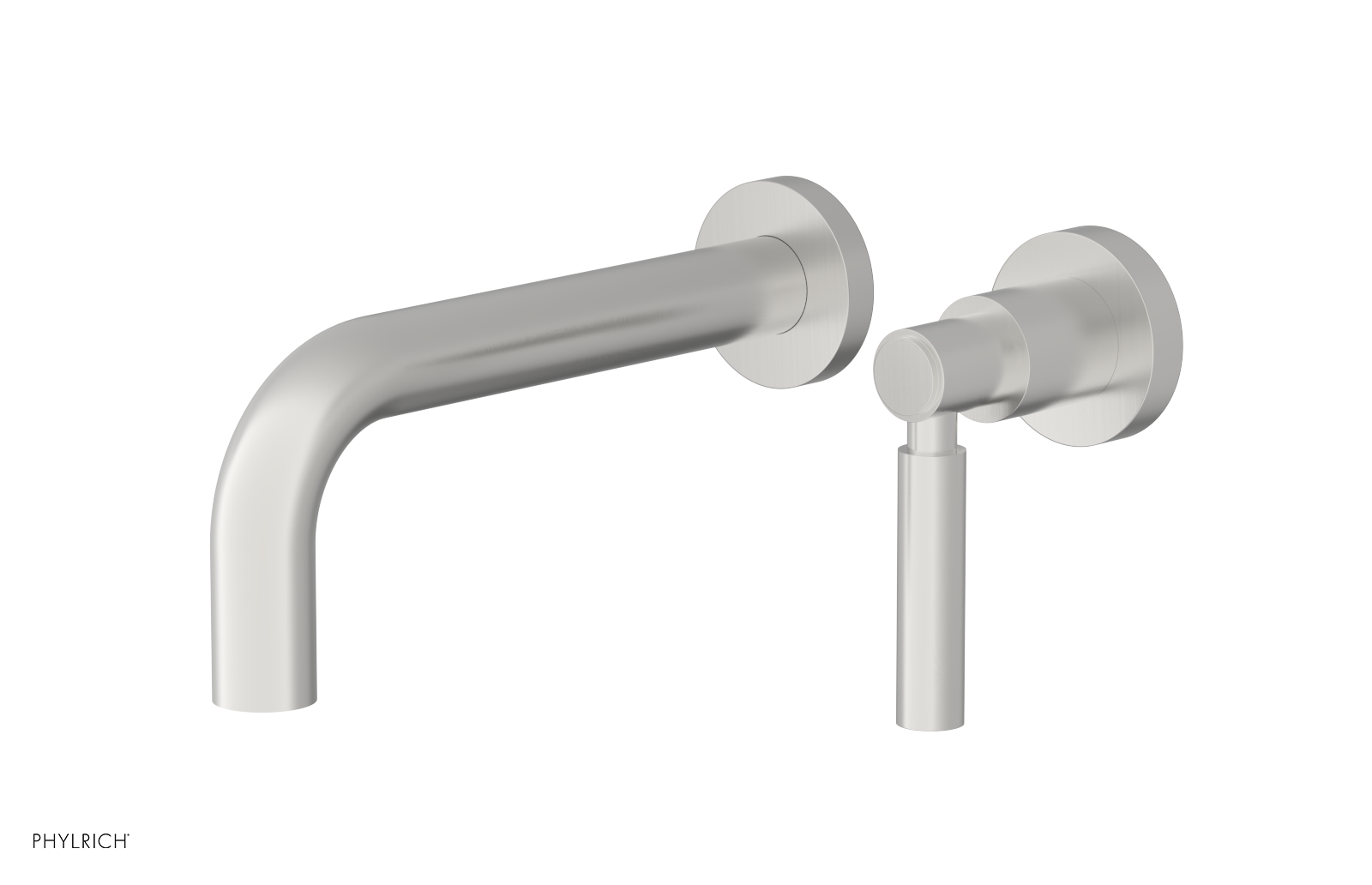 Basic Single Handle Wall Lavatory Set - Lever Handle D130-15