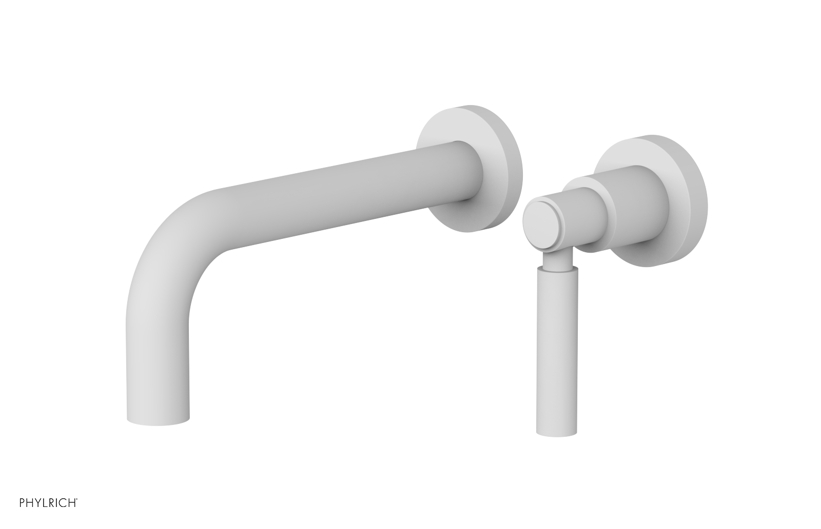 Basic Single Handle Wall Lavatory Set - Lever Handle D130-15