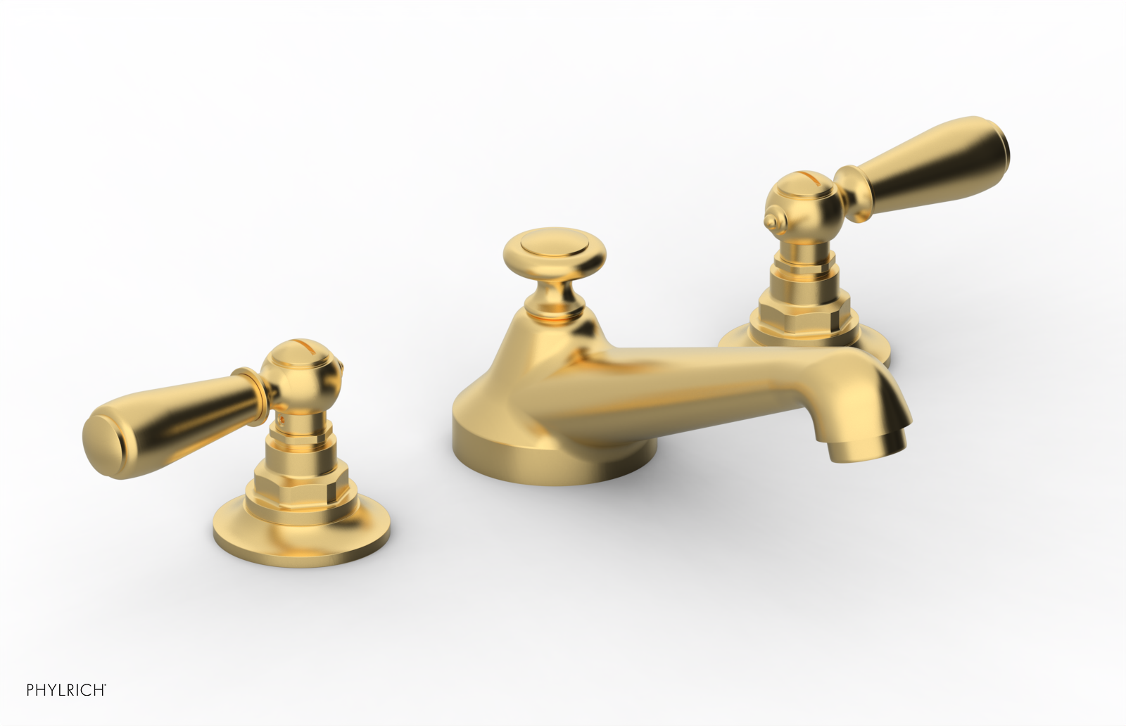 JAMESTOWN Widespread Faucet - Low Spout - Lever Handle 165-02