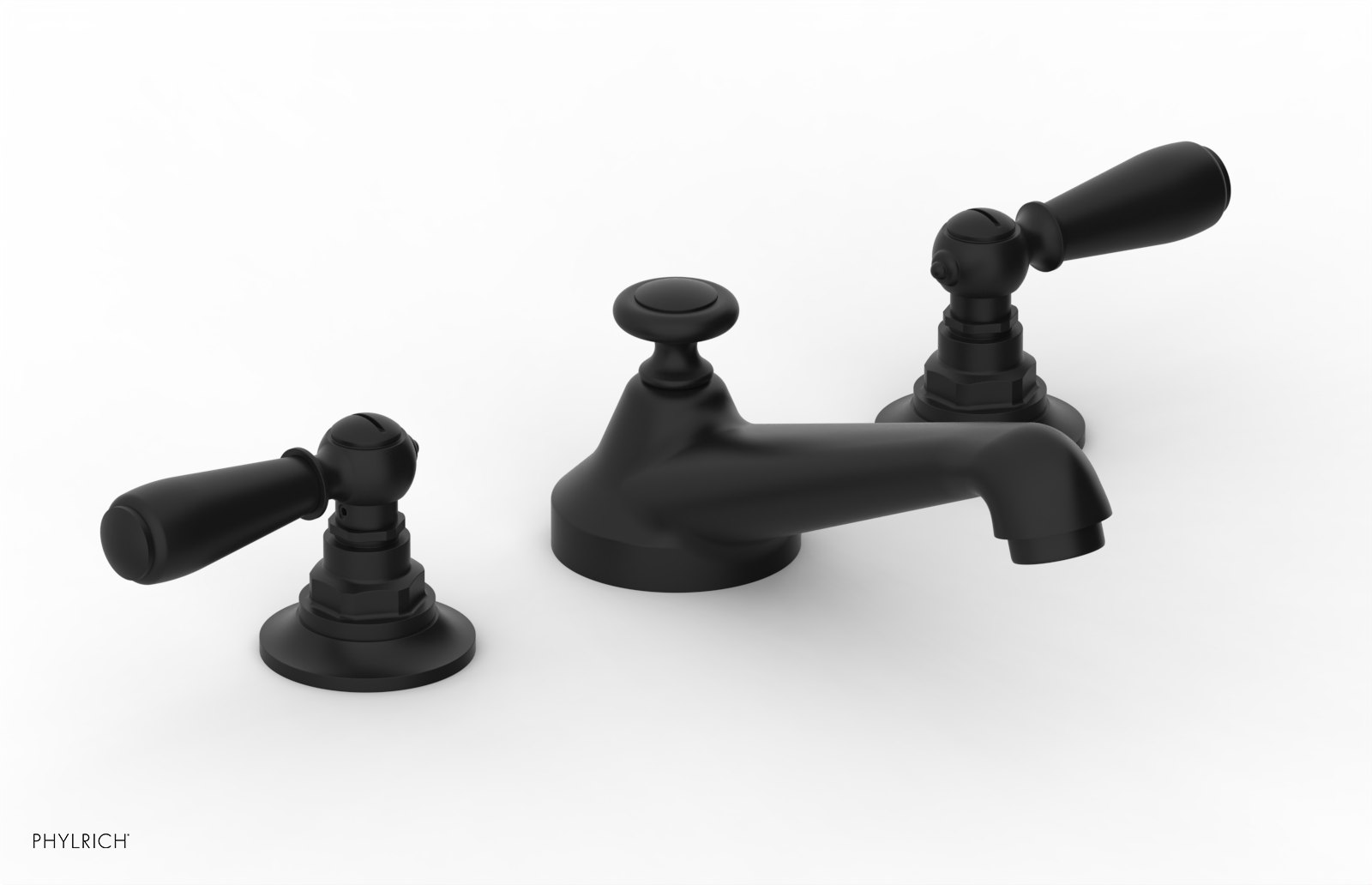 JAMESTOWN Widespread Faucet - Low Spout - Lever Handle 165-02