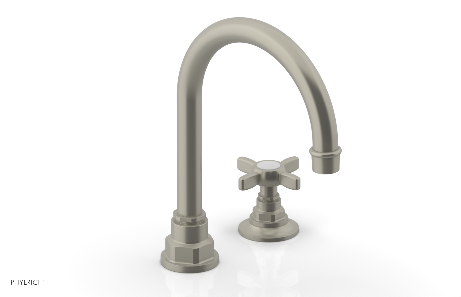 JAMESTOWN Single Handle Faucet - High Spout - Cross Handle 165-05