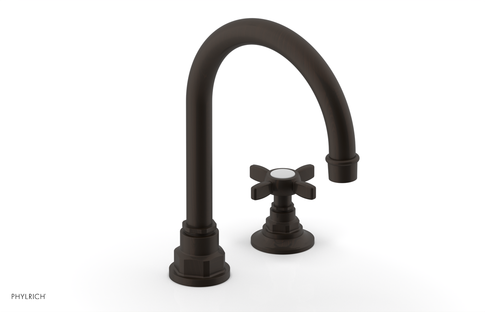 JAMESTOWN Single Handle Faucet - High Spout - Cross Handle 165-05