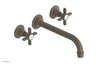 JAMESTOWN Wall Tub Set - 10" Spout - Cross Handle 165-56-10