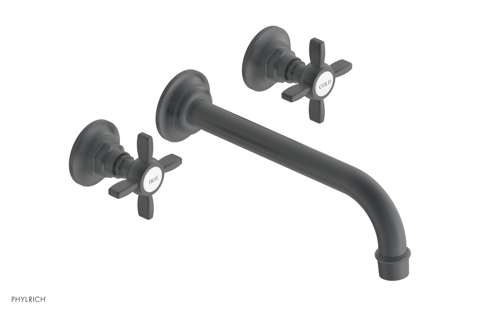 JAMESTOWN Wall Tub Set - 10" Spout - Cross Handle 165-56-10