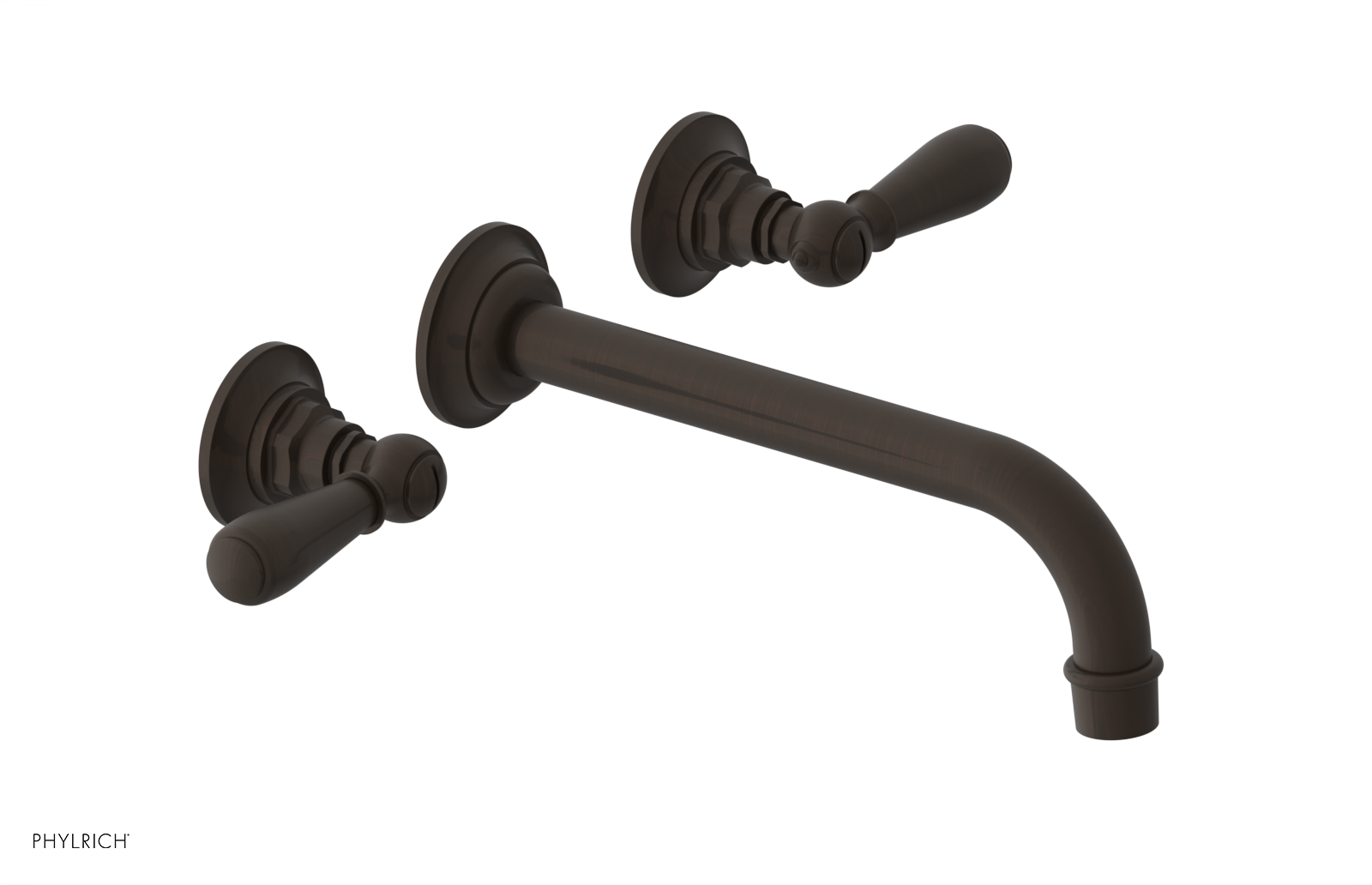 JAMESTOWN Wall Lavatory Set - 10" Spout - Lever Handle 165-12-10