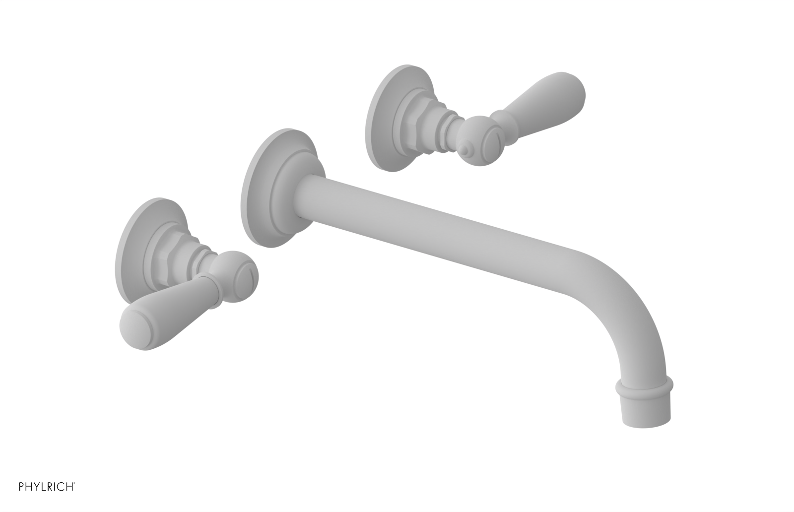 JAMESTOWN Wall Lavatory Set - 10" Spout - Lever Handle 165-12-10